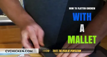 Mastering the Art of Flattening Chicken with a Mallet: A Guide
