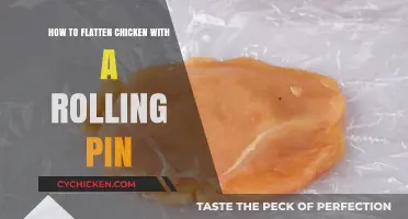 Mastering Flattening Chicken: A Rolling Pin Technique Guide