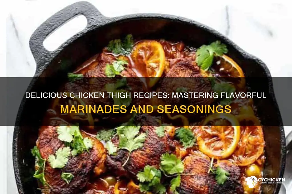 how to flavor chicken thighs