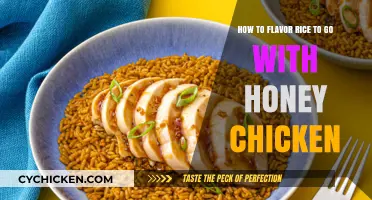 Flavoring Rice to Complement Honey Chicken