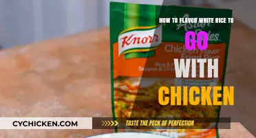 Flavoring White Rice: The Perfect Chicken Companion