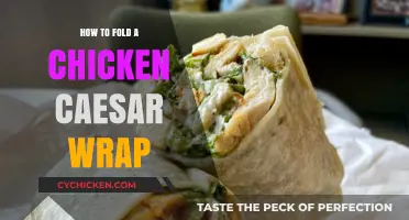 Master the Art of Folding a Perfect Chicken Caesar Wrap