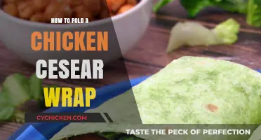 Master the Art of Folding a Chicken Caesar Wrap Perfectly