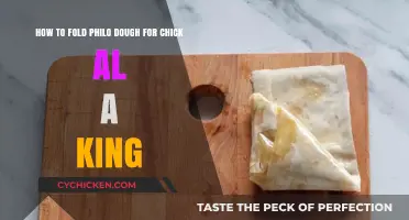 Mastering the Art of Folding Phyllo Dough for Chicken à la King