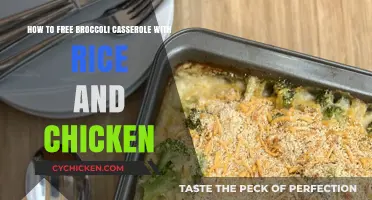 Delicious Broccoli Casserole: Chicken and Rice Comfort Food