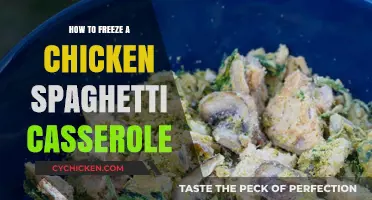 Perfectly Preserve Your Chicken Spaghetti Casserole: A Freezing Guide