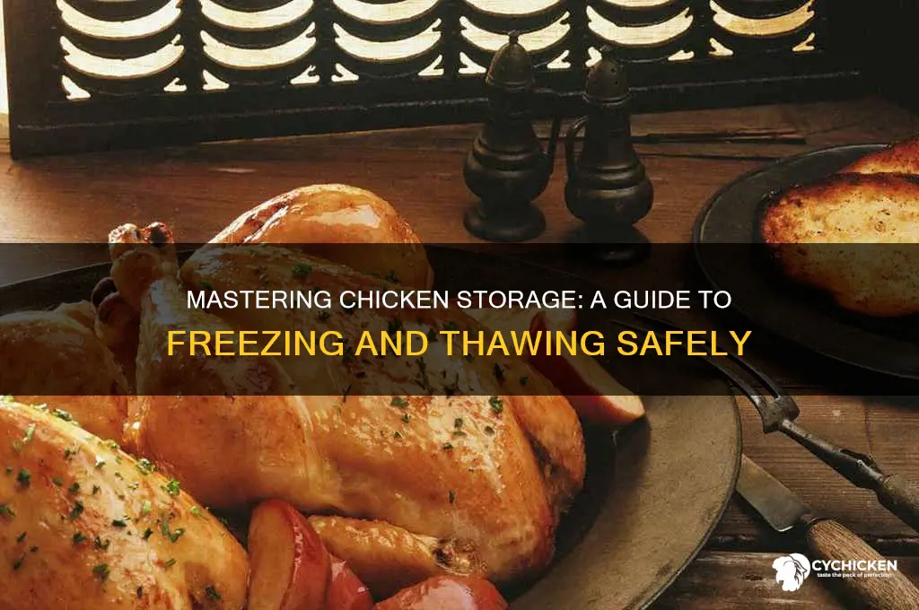 how to freeze and thaw out chicken