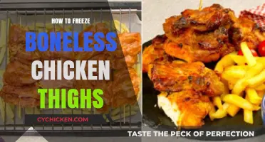 Mastering the Art of Freezing Boneless Chicken Thighs: A Guide