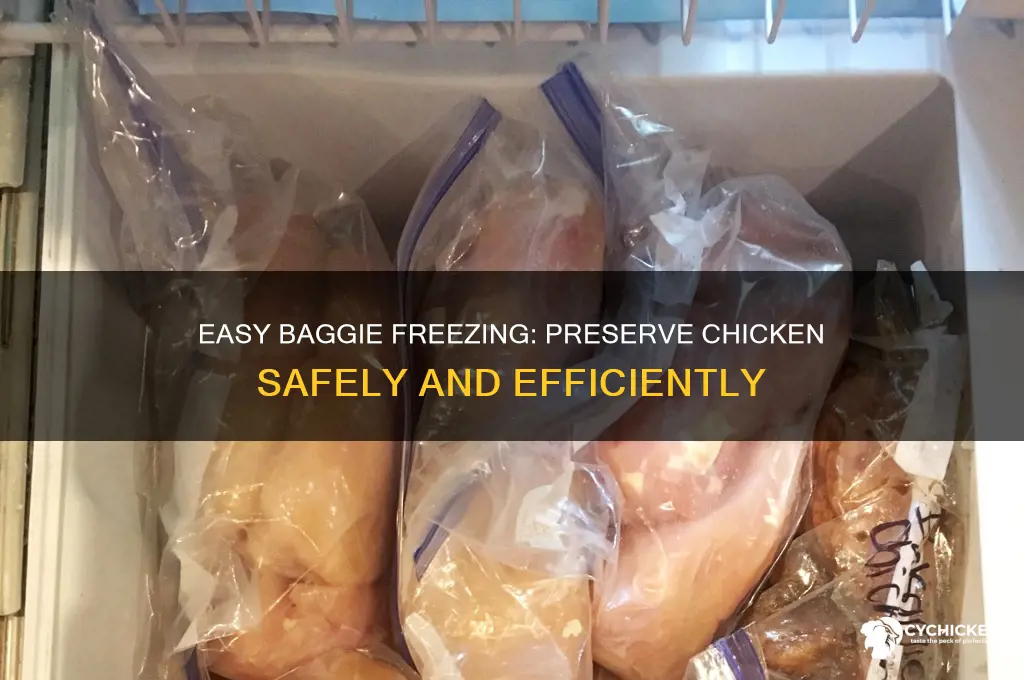 how to freeze chicken in a baggie