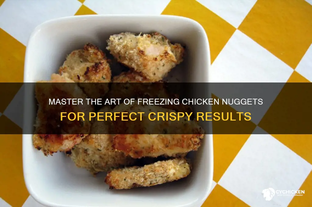 how to freeze chicken nuggets