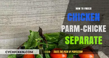 Perfectly Freeze Chicken Parmesan: Keep Chicken and Sauce Separate