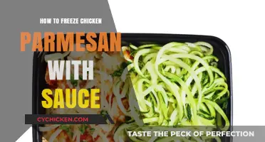 Easy Guide: Freezing Chicken Parmesan with Sauce for Later Enjoyment