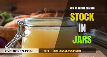 Easy Guide to Freezing Chicken Stock in Jars Safely