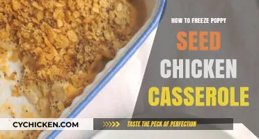 Easy Steps to Freeze Poppy Seed Chicken Casserole Perfectly
