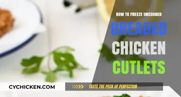Freeze Uncooked Breaded Chicken Cutlets: A Simple Step-by-Step Guide