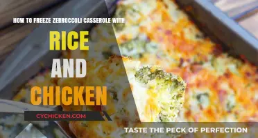 Freezing Chicken Broccoli Casserole: A Step-by-Step Guide