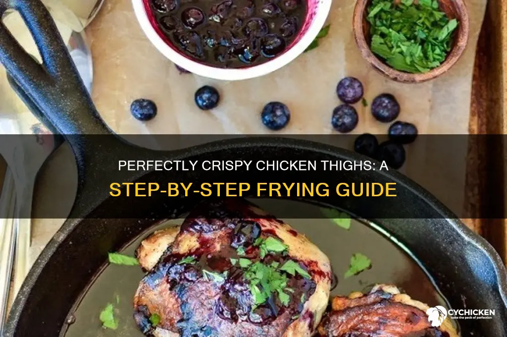 how to fry a chicken thigh