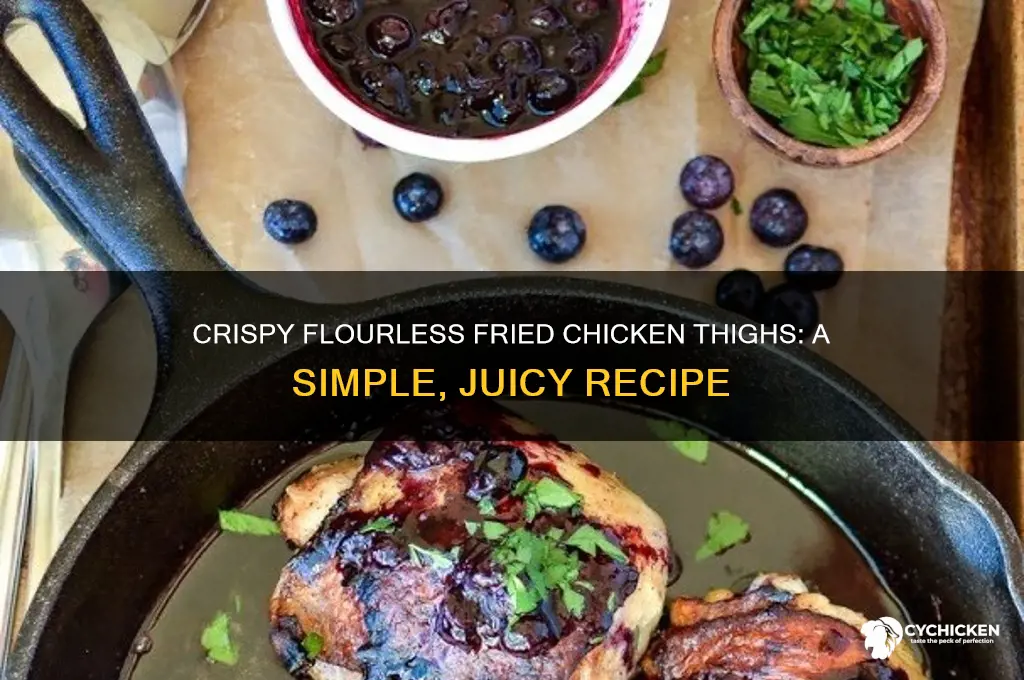 how to fry boneless chicken thighs without flour