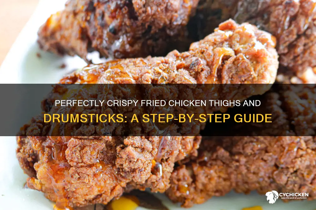 how to fry chicken thighs and drumsticks
