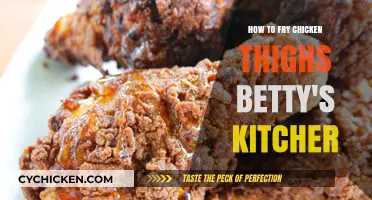 Betty's Kitchen Secrets: Perfectly Crispy Fried Chicken Thighs Recipe