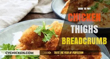 Crispy Perfection: Mastering Breadcrumb-Coated Fried Chicken Thighs at Home