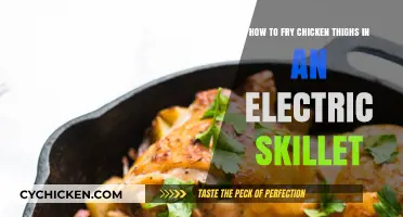 Perfectly Crispy Chicken Thighs: Electric Skillet Frying Guide