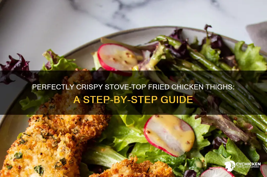 how to fry chicken thighs on stove top