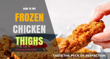 Perfectly Crispy: Frying Frozen Chicken Thighs Like a Pro