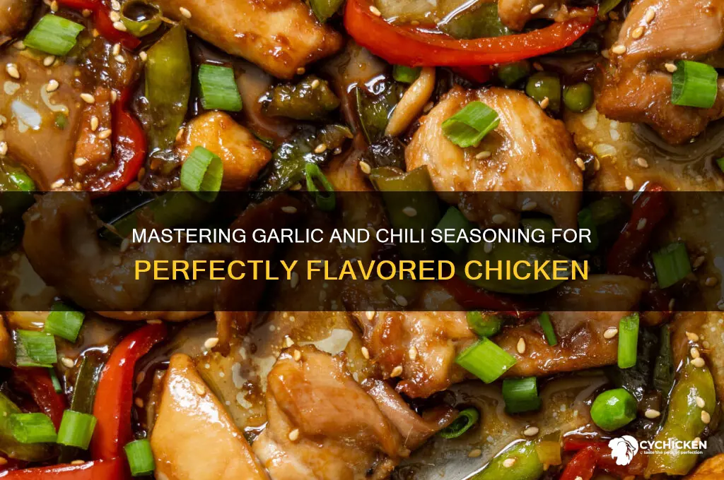 how to garlic and chili season chicken