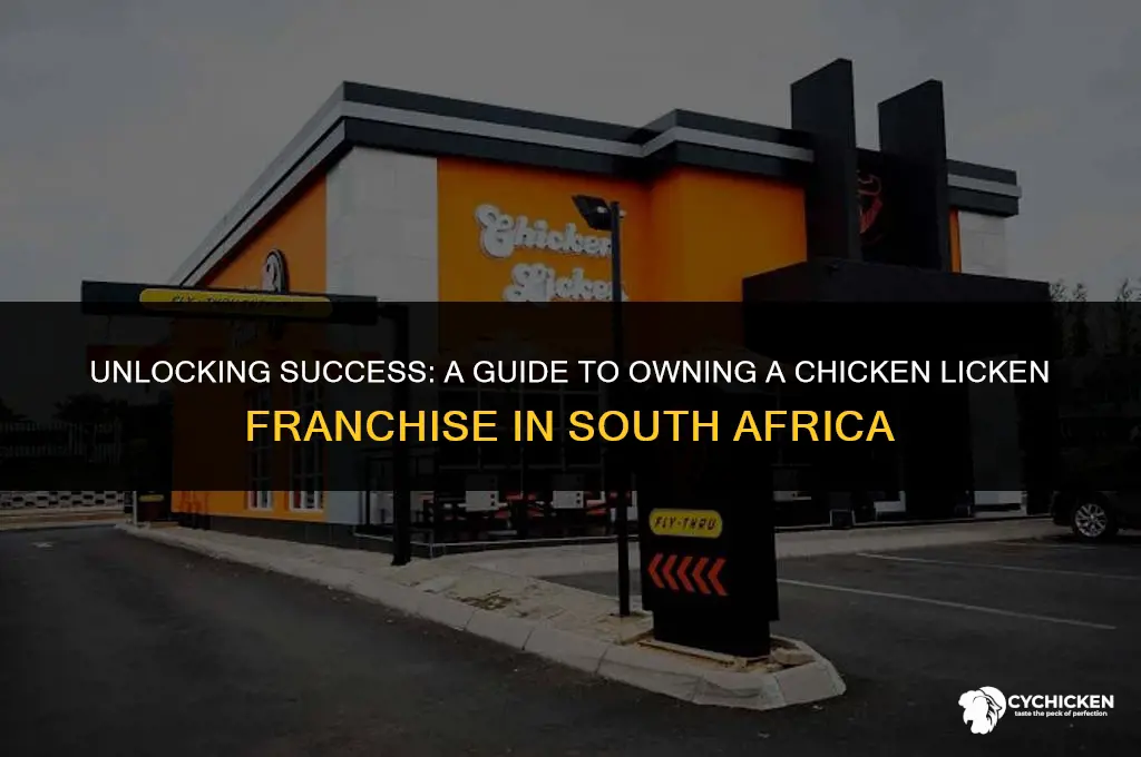 how to get a chicken licken franchise in south africa