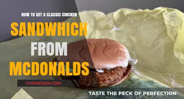 Savor the Nostalgia: How to Get a Classic Chicken Sandwich from McDonald's