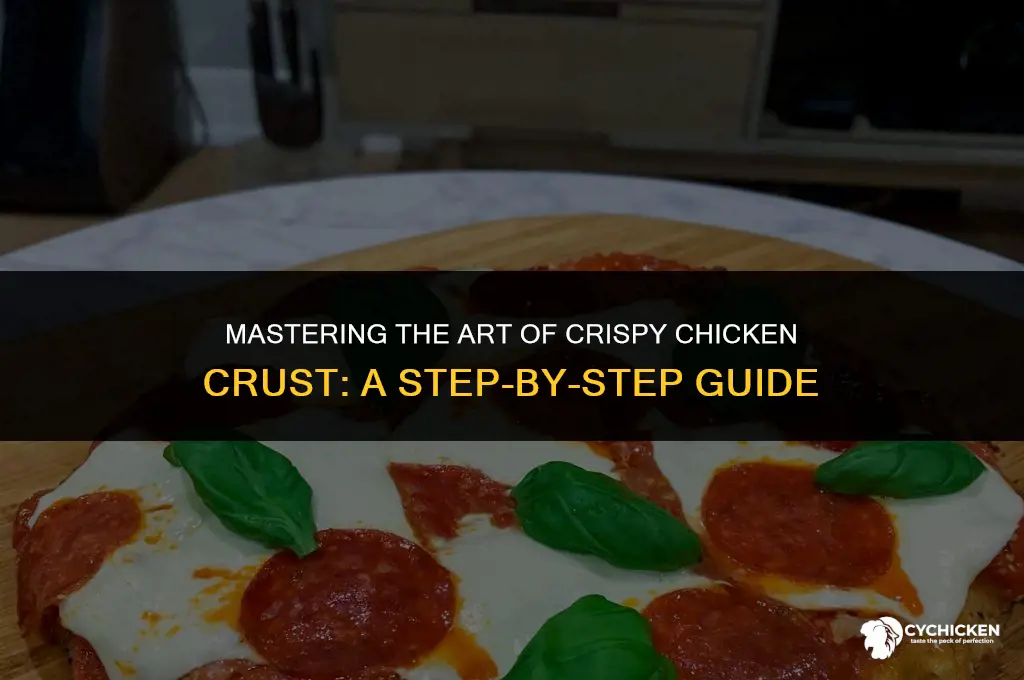 how to get a crispy crust on chicken