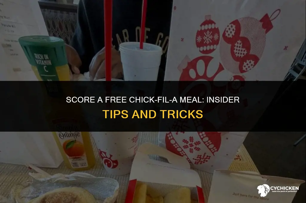 how to get a free chick fil a meal