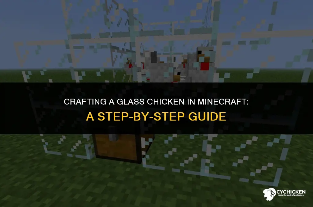 how to get a glass chicken minegraft