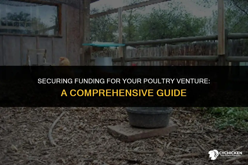 how to get a grant for a chicken farm