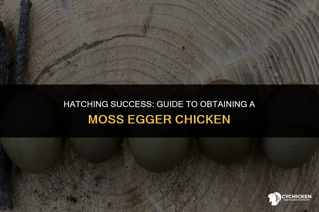 how to get a moss egger chicken
