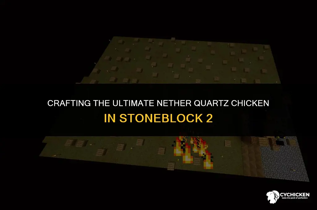 how to get a nether quartz chicken in stoneblock 2