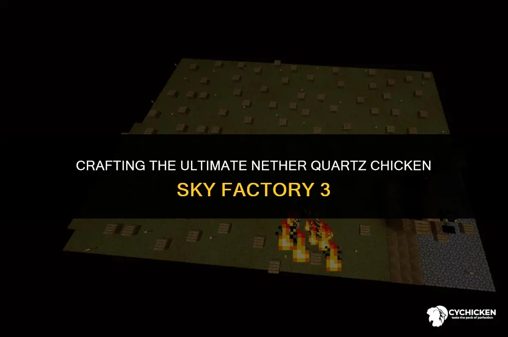 how to get a nether quartz chicken sky factory 3