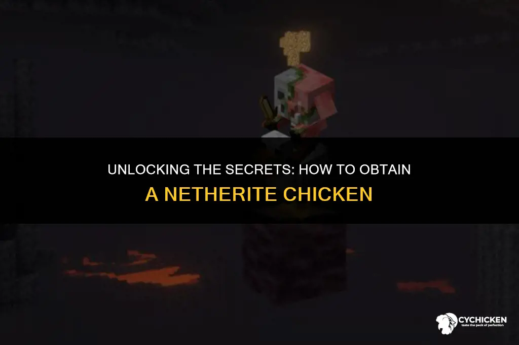 how to get a netherite chicken