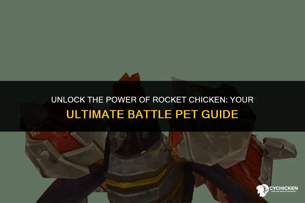 how to get a rocket chicken battle pet