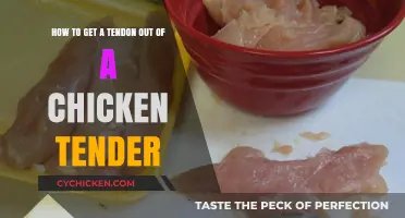 Easily Remove Tendons from Chicken Tenders: A Step-by-Step Guide