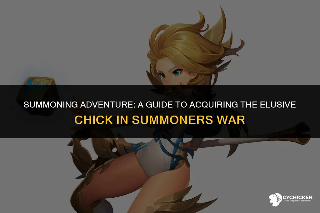 how to get adventure chick in summoners war