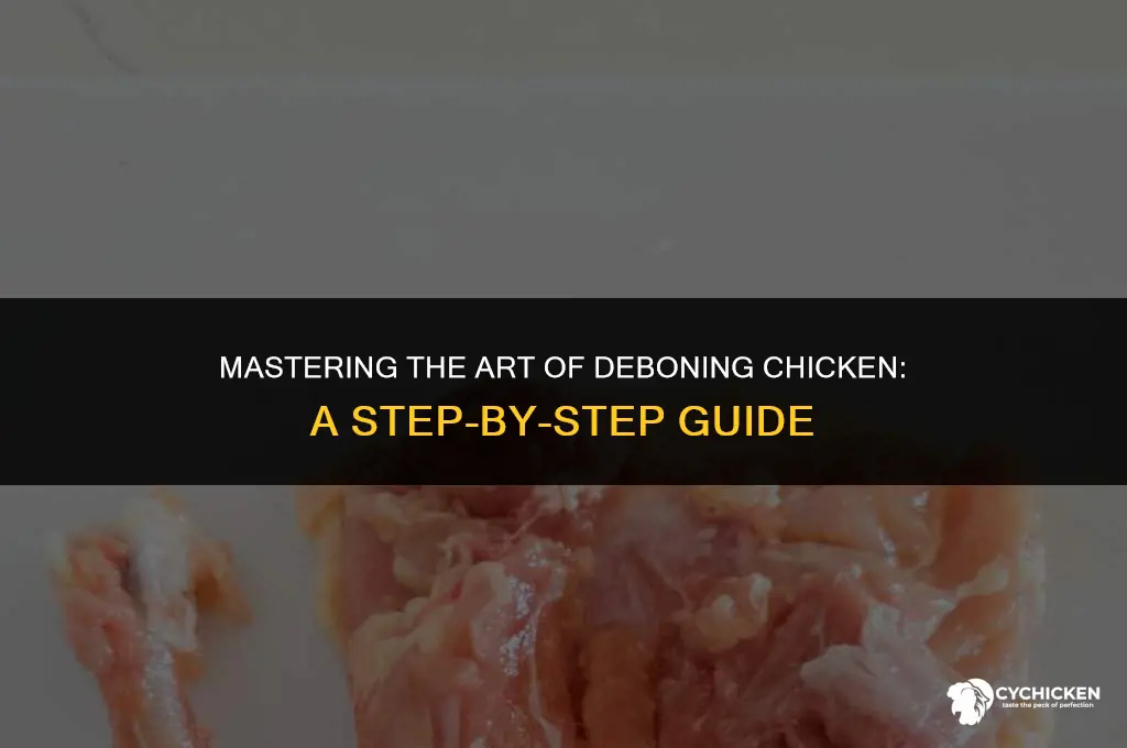 how to get all the chicken off the bone