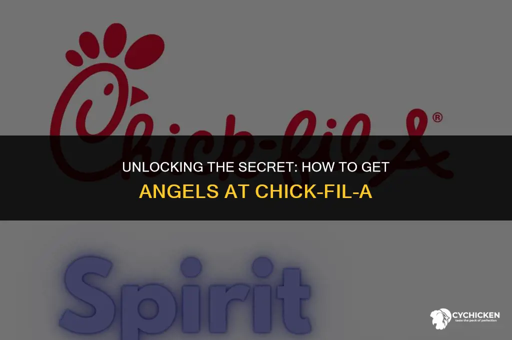 how to get angels chick fil a