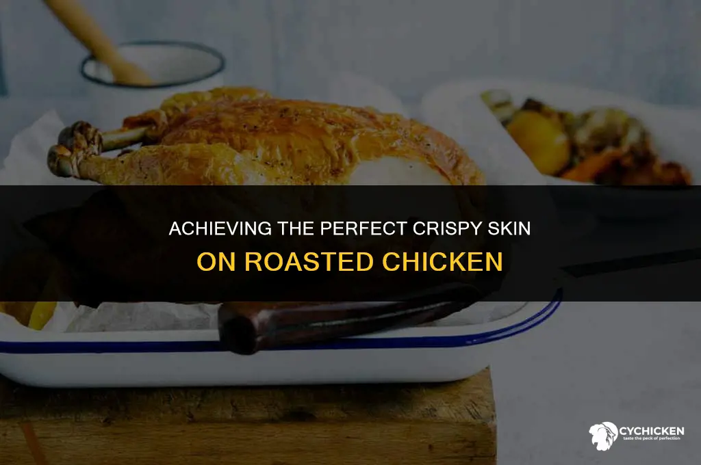 how to get backed chicken crispy