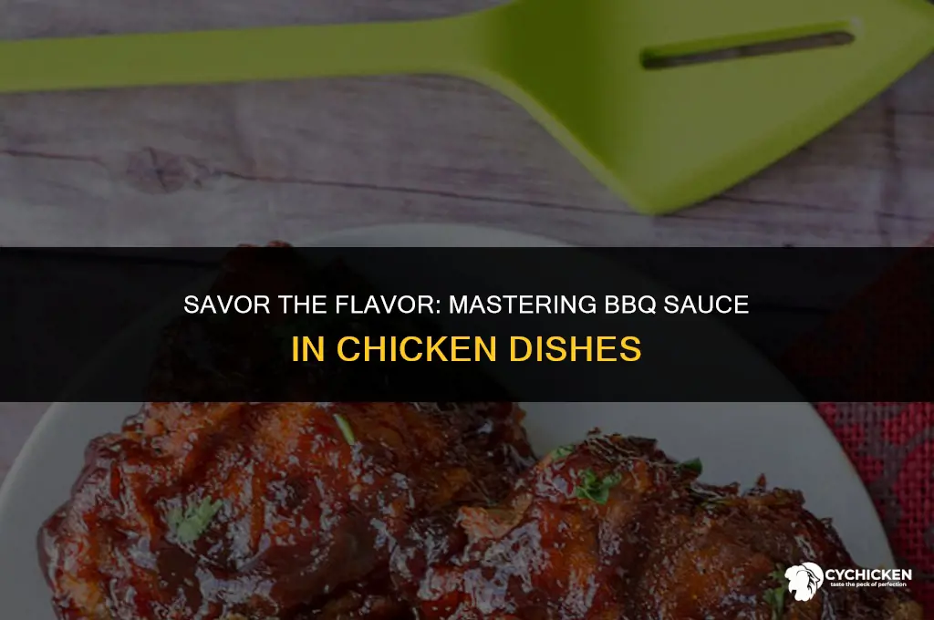 how to get bbq sauce in chicken