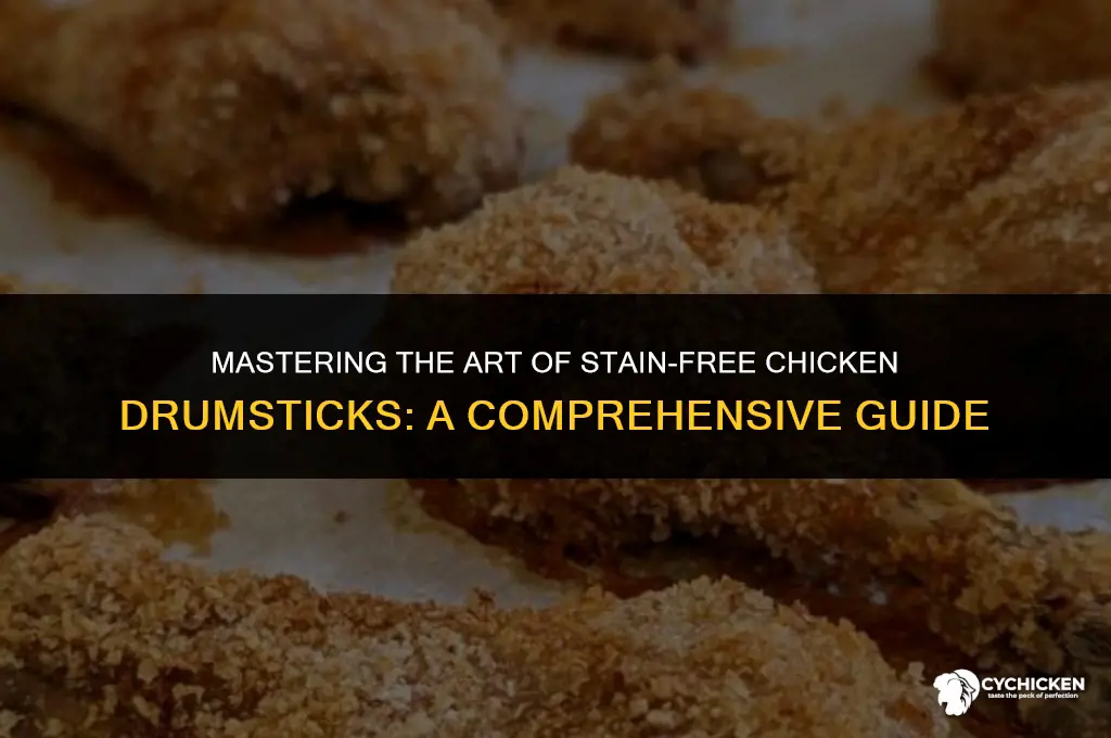 how to get blood out of chicken drumsticks