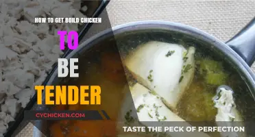 Mastering the Art of Tender Boiled Chicken: A Step-by-Step Guide