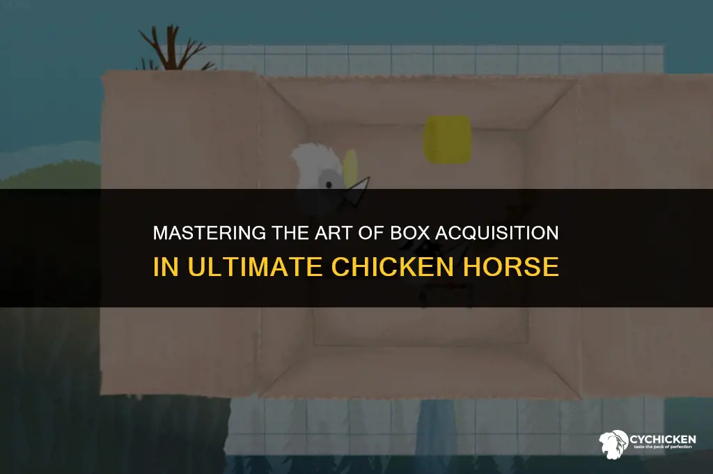 how to get boxes in ultimate chicken horse