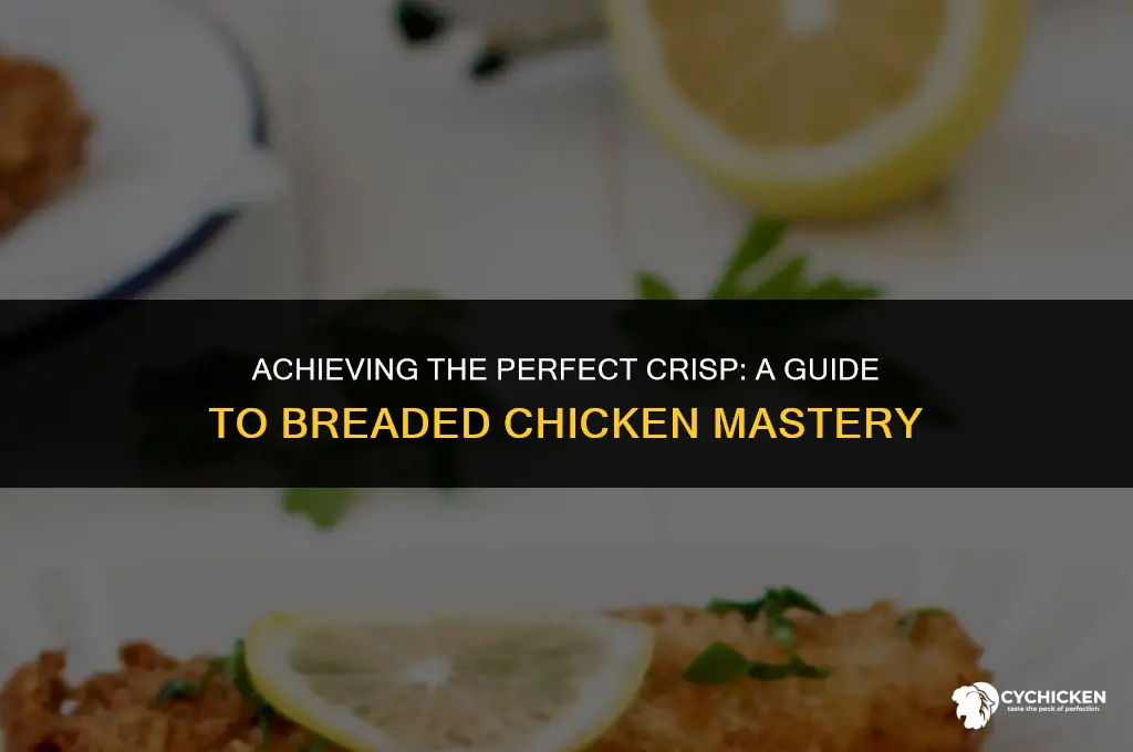 how to get breaded chicken crispy